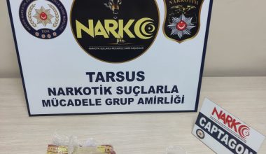 Tarsus’ta 474 Adet Uyarıcı Hap Ele Geçirildi