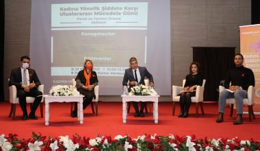 “Kadına Şiddete Karşı Turuncu Kurdele”