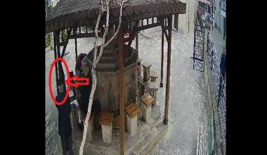 CAMİDE HIRSIZLIK YAPAN ŞAHIS YAKALANDI