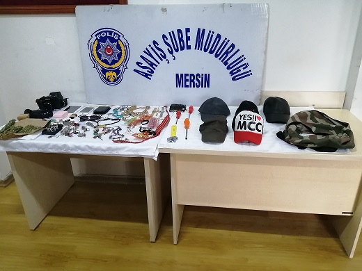 HIRSIZLARI YAKALAMAK İÇİN POLİS 100’E YAKIN KAMERA KAYDI İZLEDİ