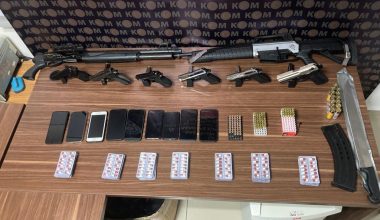 FIRINDAN SİLAH ÇIKTI