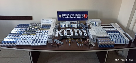 KAÇAKÇILARA BİR DARBE DAHA