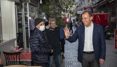 Başkan Seçer, esnafı gezdi
