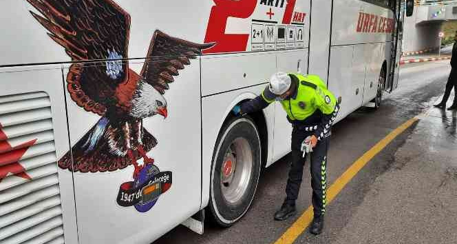 111 bin 115 araç denetlendi