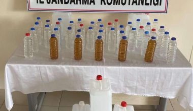 SAHTE ALKOLLÜ İÇKİ SATICISINA OPERASYON