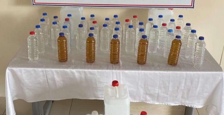 SAHTE ALKOLLÜ İÇKİ SATICISINA OPERASYON