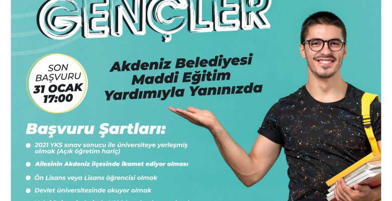 Akdeniz Belediyesi, üniversiteyi kazanan öğrencilere burs verecek