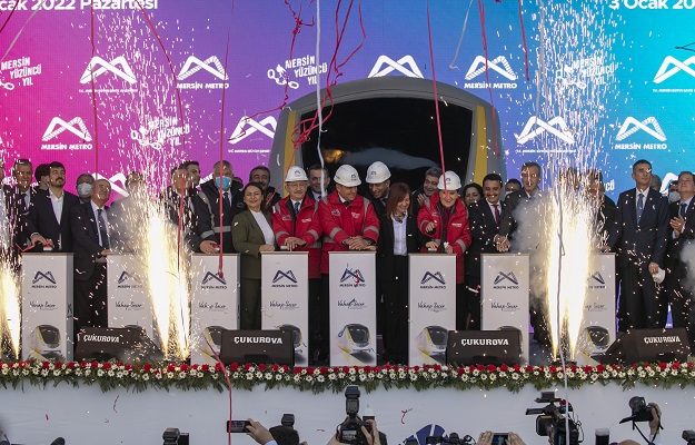 Millet İttifakı Liderleri, Mersin’de metro temel törenine katıldı