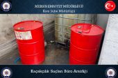 MERSİN’DE 4.350 LİTRE KAÇAK AKARYAKIT ELE GEÇİRİLDİ