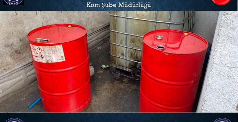 MERSİN’DE 4.350 LİTRE KAÇAK AKARYAKIT ELE GEÇİRİLDİ