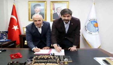 AKDENİZ BELEDİYESİNDE, SOSYAL DENGE SÖZLEŞMESİ İMZALANDI