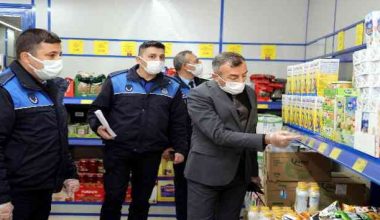 Fiyat-etiket denetimi de yapıldı