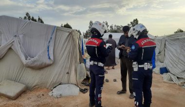 “JANDARMADAN DÜZENSİZ GÖÇE YÖNELİK HUZUR UYGULAMASI “