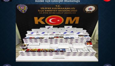 SİLİFKE’DE 30.000 ADET MAKARON SİGARA ELE GEÇİRİLDİ