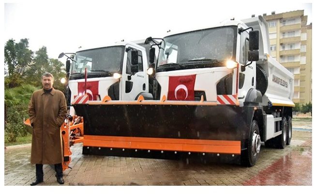 Başkan Kılınç: “Demek ki Anamur’a kar yağıyormuş”