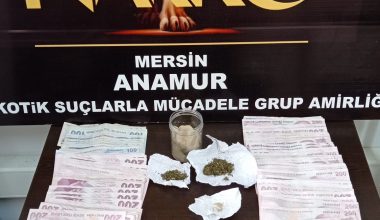 ANAMURDA UYUŞTURUCU TİCARETİ YAPAN ŞAHIS TUTUKLANDI