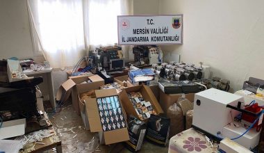 “JANDARMADAN KAÇAK SİGARA OPERASYONU”