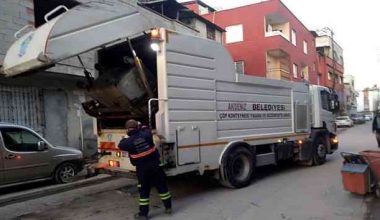 Akdeniz’de 7 gün 24 saat temizlik