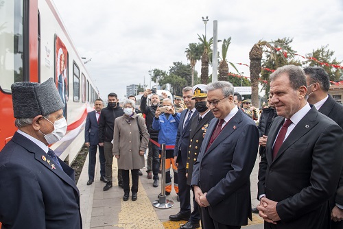 Büyük Önder Atatürk’ün Mersin’e Gelişi Törenlerle Kutlandı