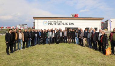 Mezitlili Muhtarlar İçin Muhtarlık Evi Açıldı