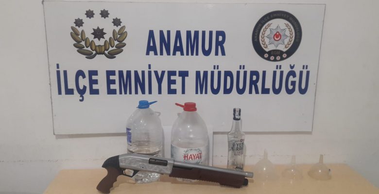 ANAMUR’DA SAHTE İÇKİ KABUSU