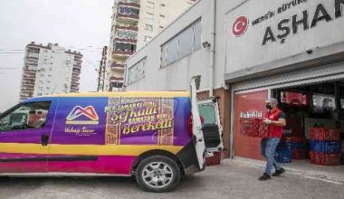 “200 bin paket iftar yemeği dağıtıldı”