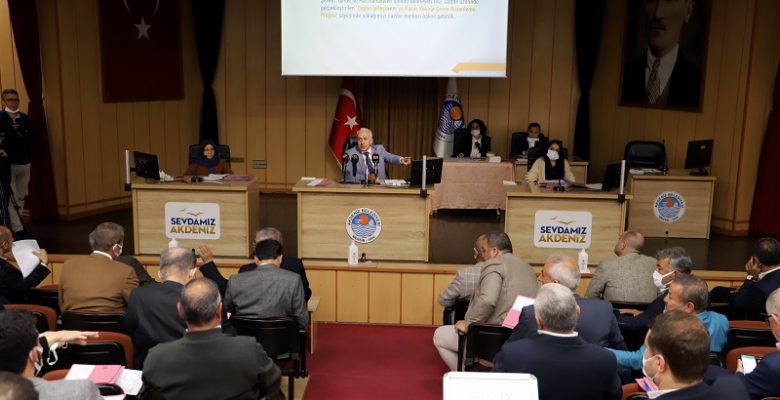 Akdeniz Belediyesinin borçlanma talebi reddedildi