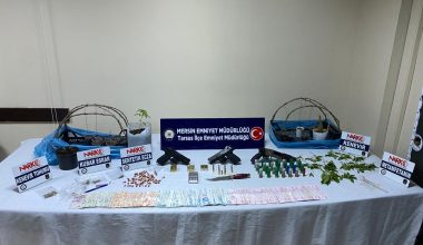 TARSUS POLİSİNDEN UYUŞTURUCU SATICILARINA DARBE