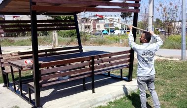 Akdeniz Belediyesi, sokak ve parkları yenileniyor