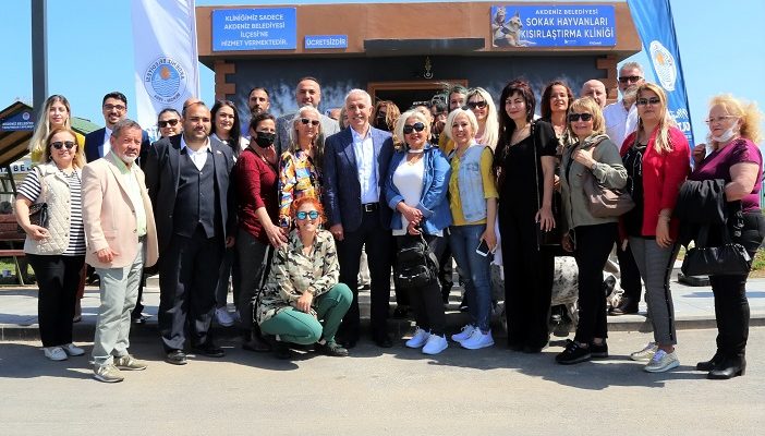 Akdeniz Belediyesi ‘Sokak Hayvanlarını Kısırlaştırma Kliniği’ Açıldı
