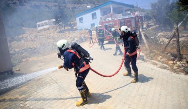 Mersin’de ‘Orman Yangını” Konulu Saha Tatbikatı Gerçekleştirildi