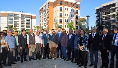 Bakan Kurum, Çay Mahallesi TOKİ konutlarını yerinde inceledi