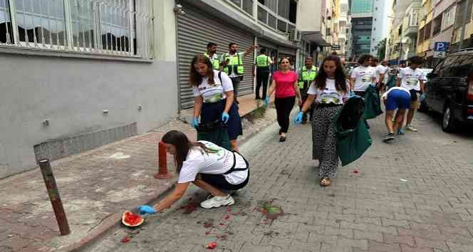Akdeniz’de cadde ve sokak temizliği yapıldı