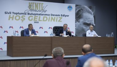 BAŞKAN SEÇER, ŞOFÖR ESNAFI İLE BİR ARAYA GELDİ, SORUNLARINI DİNLEDİ