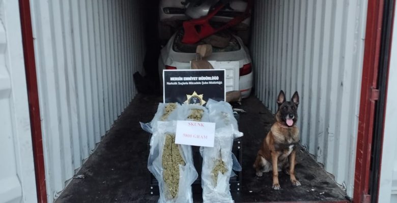 Mersin’de Yüklü Miktarda Uyuşturucu Ve Çok Sayıda Silah Ele Geçirildi