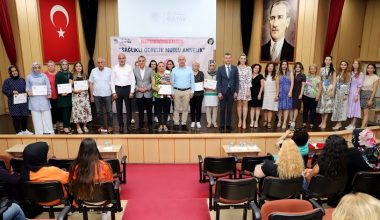 “ONLAR ARTIK BİRER SERTİFİKALI ANNE”