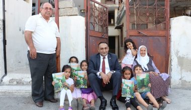 ÇOCUKLARIN BAŞKAN YILMAZ SEVGİSİ