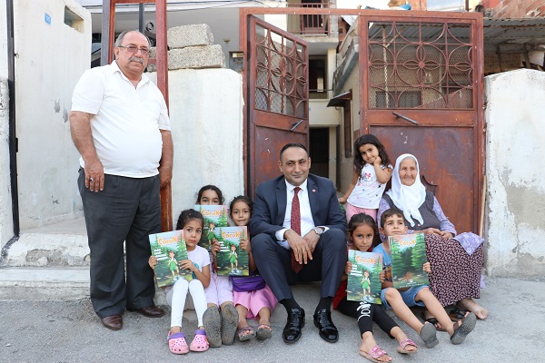 ÇOCUKLARIN BAŞKAN YILMAZ SEVGİSİ