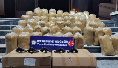 TARSUS POLİSİNDEN SİLAH TACİRLERİNE OPERASYON