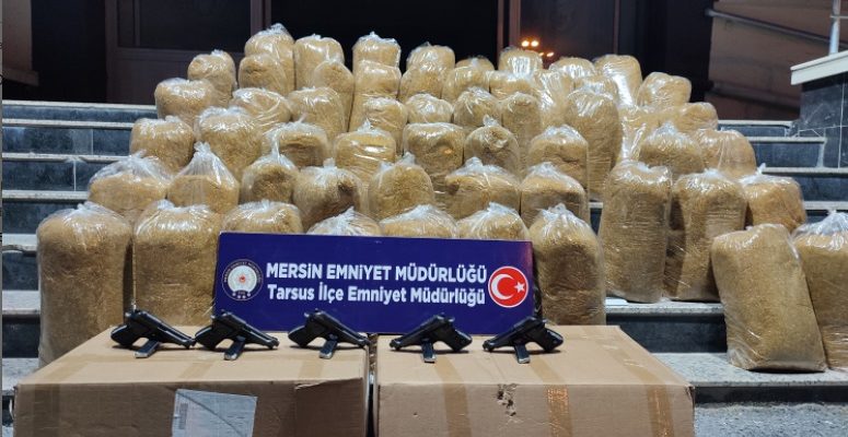 TARSUS POLİSİNDEN SİLAH TACİRLERİNE OPERASYON
