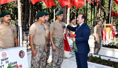 MERSİN ŞEHİTLİĞİ ZİYARET EDİLDİ