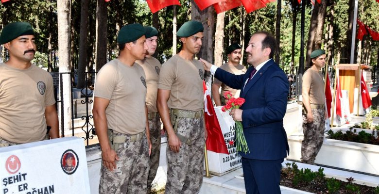 MERSİN ŞEHİTLİĞİ ZİYARET EDİLDİ