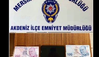 KAPTILAR AMA MERSİN POLİSİNDEN KAÇAMADILAR