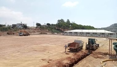 Ören Sefa Mert Spor Tesisleri Yenileniyor