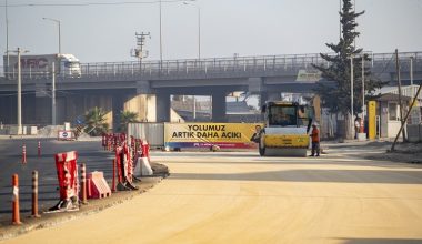 Büyükşehir, yol çalışmalarını sürdürüyor