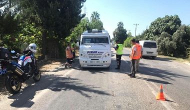 MERSİN’DE TRAFİK DENETİMİ