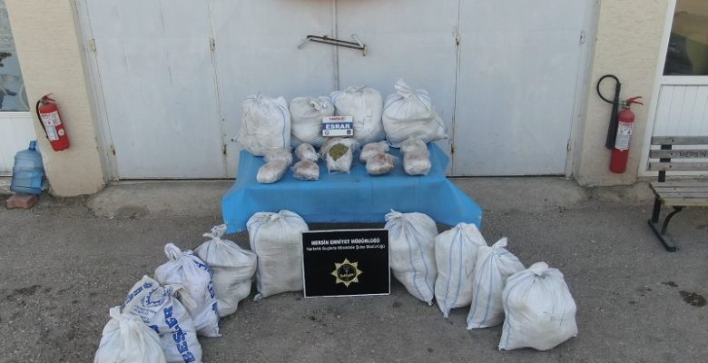 Mersin Emniyetinden Dev Operasyon: 77 Kilo Esrar Ele Geçirildi