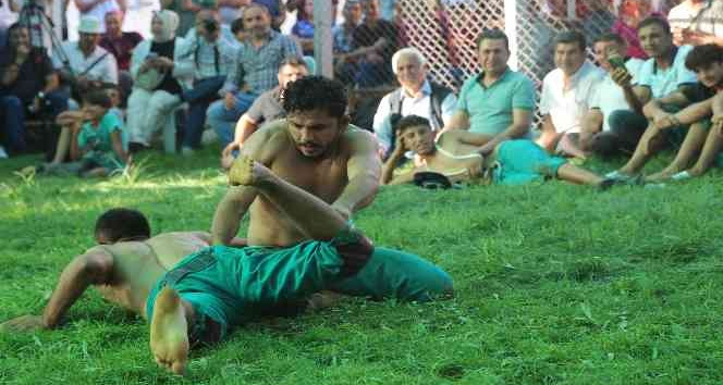 Erdemli’de Geleneksel Hacıalanlı Yaylası Güreş Şenlikleri ilgi çekti