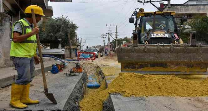 MESKİ, Tarsus’ta şebekeleri yeniliyor