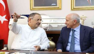 Özhaseki’den Akdeniz Belediyesi’ne Ziyaret